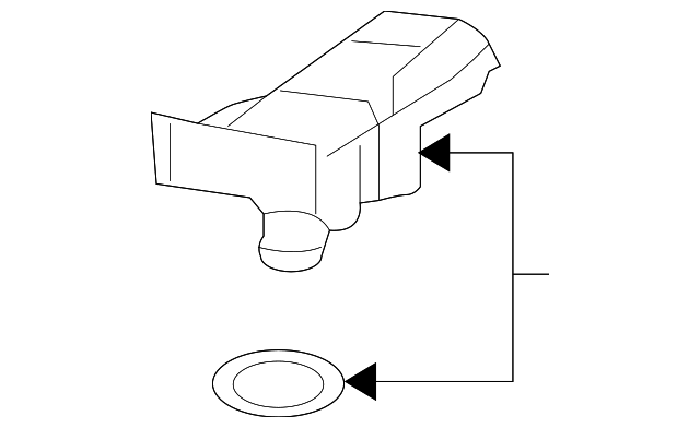 12612110 Деталь MAP SENSOR