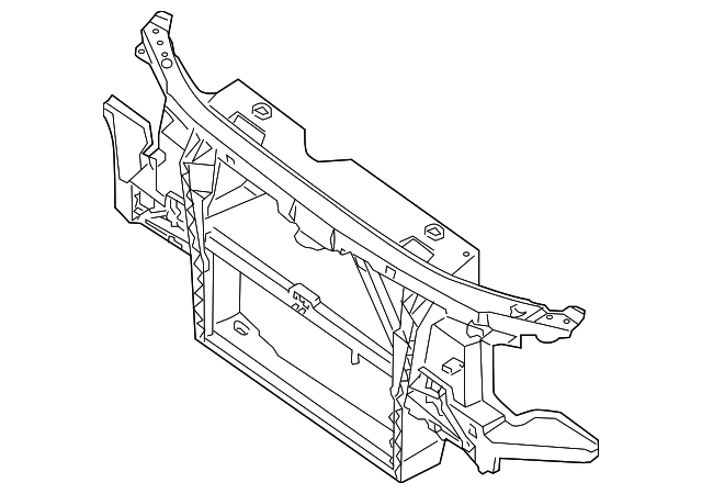 62500-ZT00A Деталь RADIATOR SUPPORT