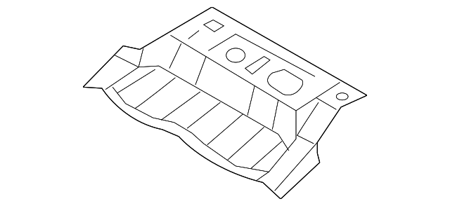65512-3L200 Деталь REAR FLOOR PAN