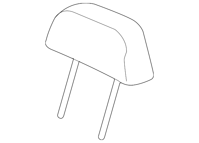 MR650752 Деталь HEADREST