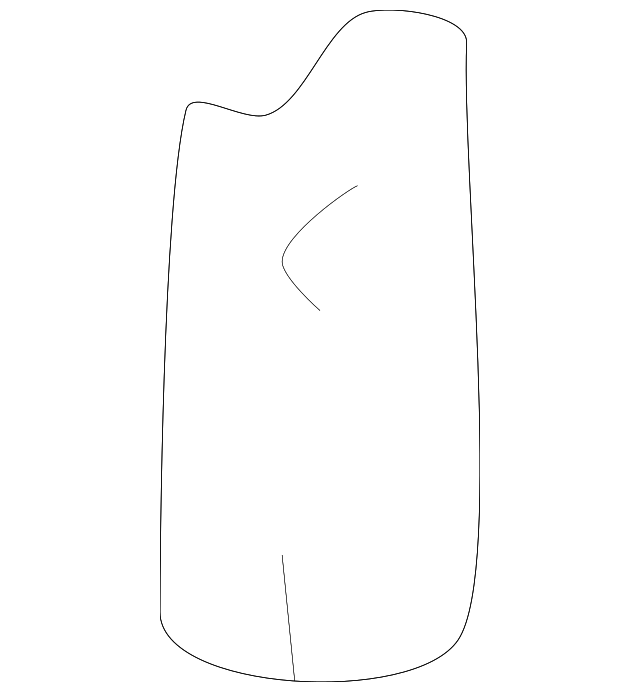 64715-17040-C0 Деталь AIR DEFLECTOR COVER, LEFT