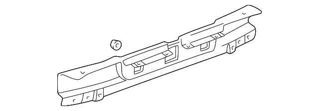 64712-17040-C0 Деталь CENTER COVER