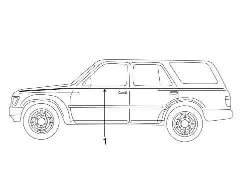 4Runner STRIPE TAPE 2