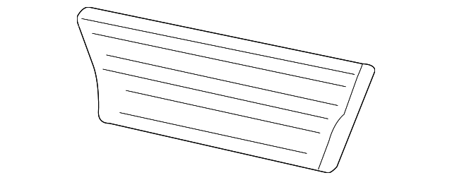 4L1Z-7820879-AAA Деталь BODY SIDE MLDG, LEFT
