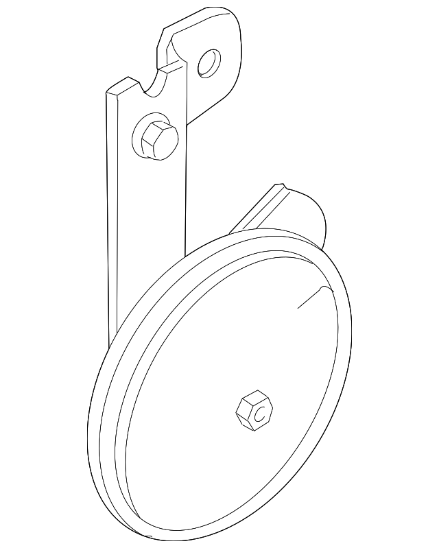 96630-1D000 ALARM HORN