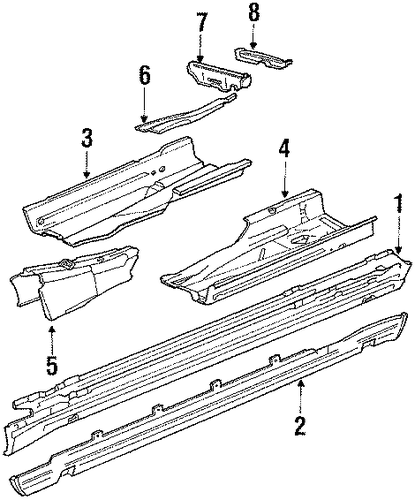 300CE ROCKER PANEL