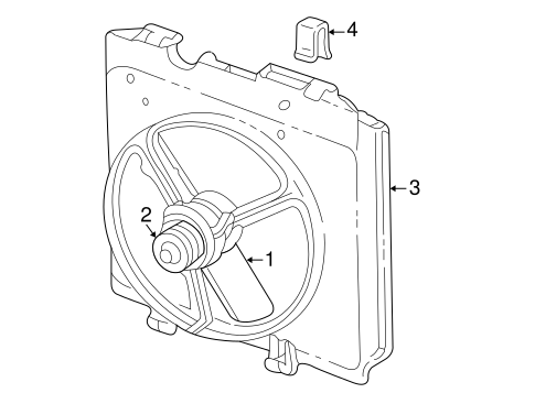 Dakota ELECTRIC COOLING FAN