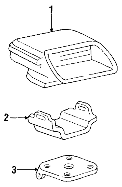 Beretta HIGH MOUNTED STOP LAMP