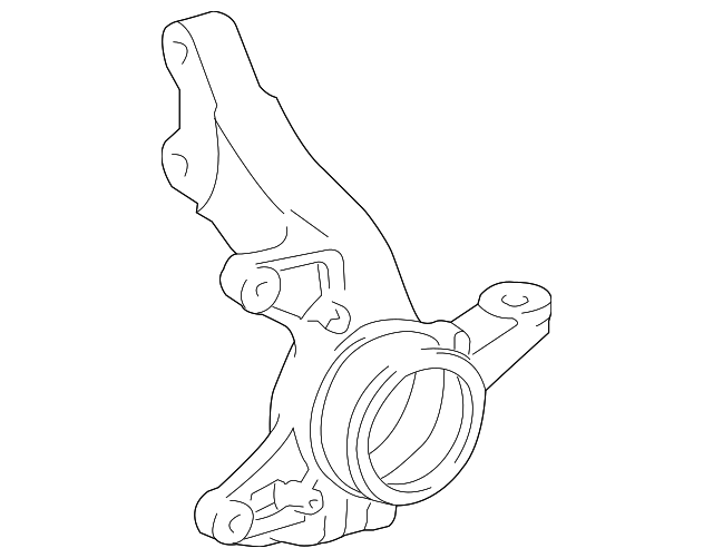 43211-08030 KNUCKLE, RIGHT