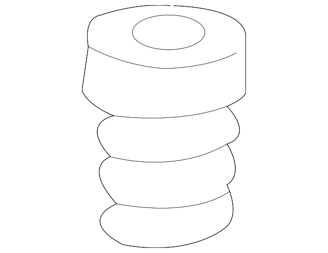 48331-08010 BUMPER, RIGHT