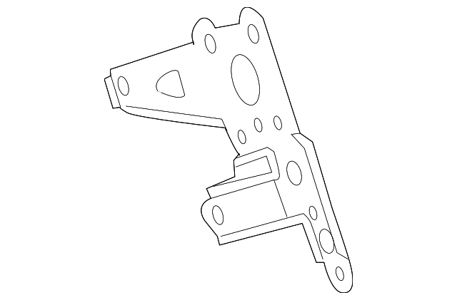 86211-07010 MOUNT BRACKET, LEFT