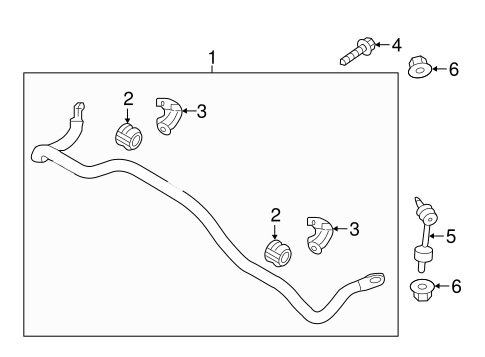 Sorento STABILIZER BAR & COMPONENTS 2