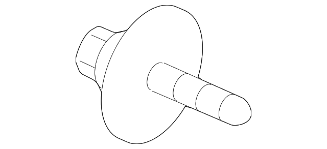 90080-11329 Деталь MIRROR ASSY BOLT, LEFT