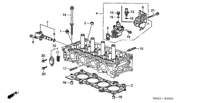 ENGINE/VTC OIL CONTROL VALVE (L4) for 2003 Honda ACCORD SEDAN #1