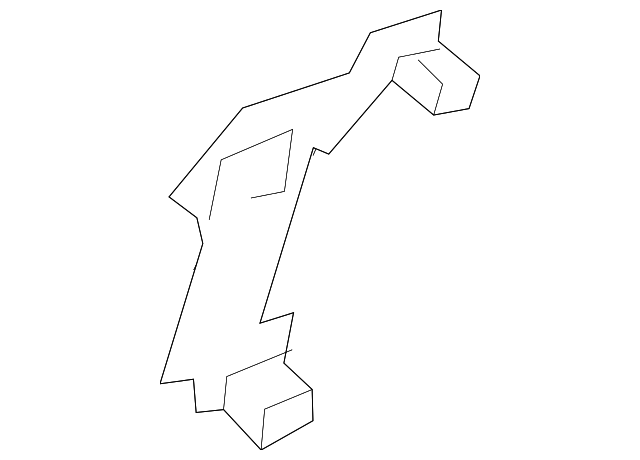 7B0-843-115 Деталь CARRIER RETAINER, LEFT