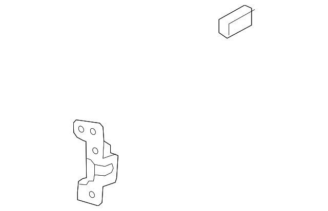 7B0-843-667-A Деталь CATCH, LEFT