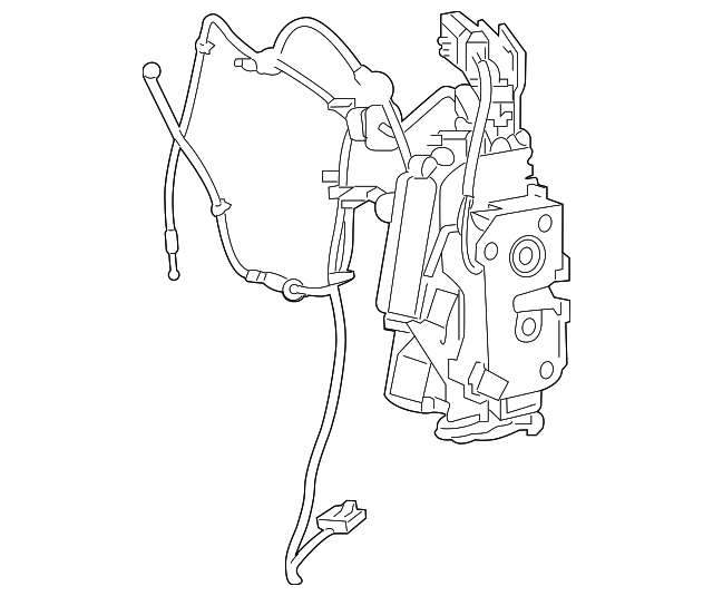 7B0-843-013-A Деталь LATCH, LEFT