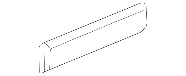 10366186 Деталь SIDE MOLDING, LEFT