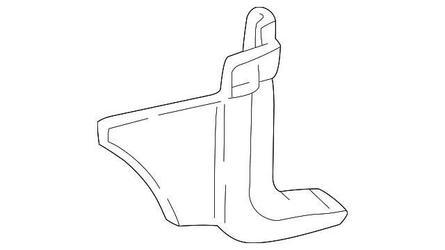 15952922 COWL TRIM, LEFT