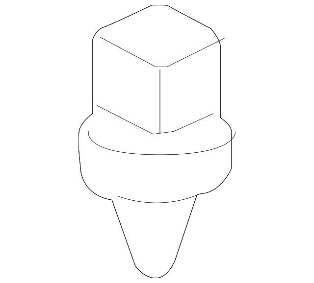 7244485Z00 Деталь SUPPORT ROD CLAMP