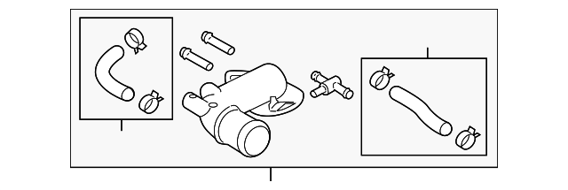 25670-3F300 Деталь WATER OUTLET