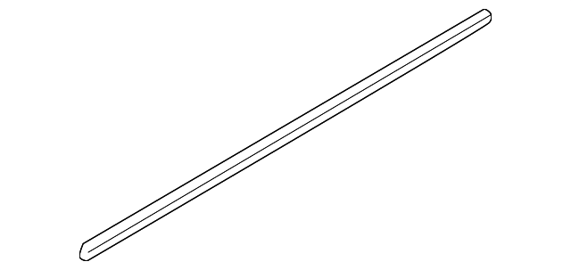 51-33-7-322-514 Деталь BELT MOLDING, RIGHT