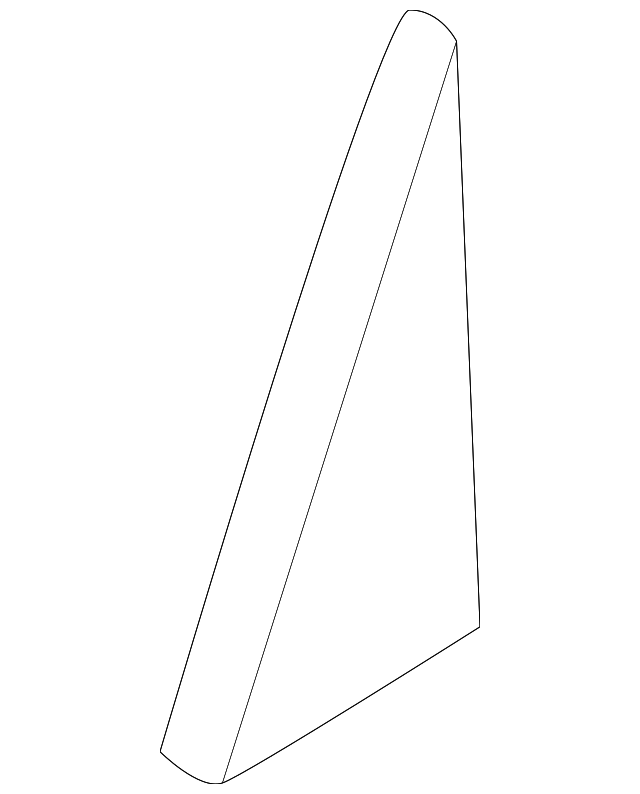 51-47-7-322-509 Деталь CORNER MOLDING, LEFT