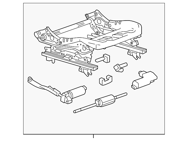 13587092 CUSHION FRAME