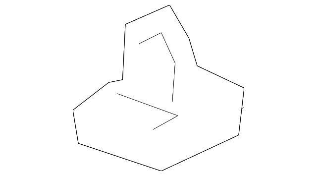 15221959 ROCKER MOLDING RETAINER, RIGHT