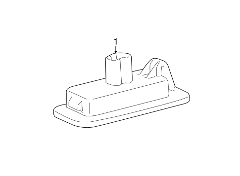 GS350 LICENSE LAMPS