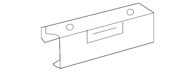 012-988-03-78 Деталь BELT MOLDING CLIP, LEFT