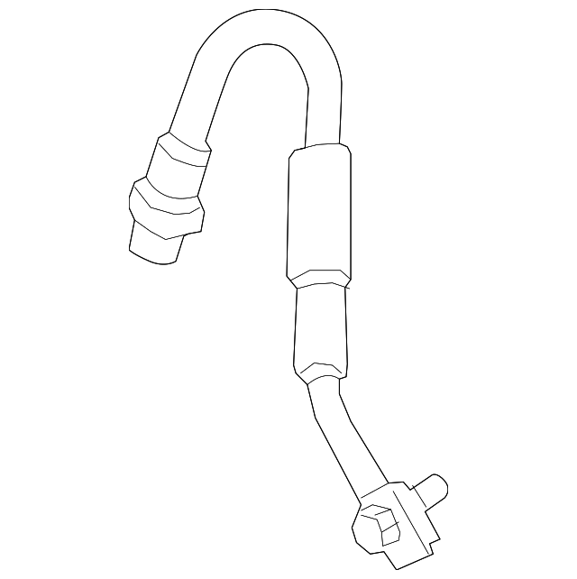 5QM611775B BRAKE HOSE, LEFT