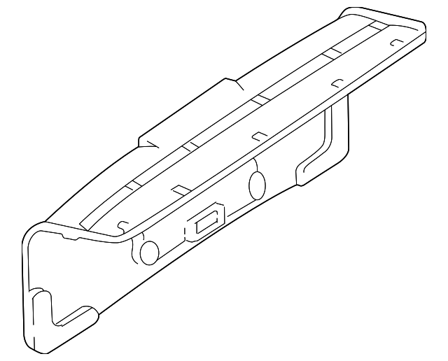 4B5-867-975-E-8PC Деталь TRUNK LID TRIM