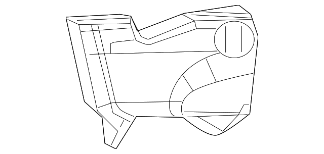 7B0-953-515-DX9 Деталь UPPER SHROUD