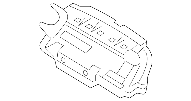 56970-A5100-VYF Деталь KNEE AIR BAG