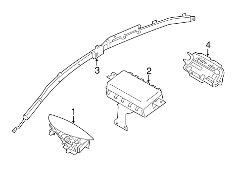 Elantra GT AIR BAG COMPONENTS