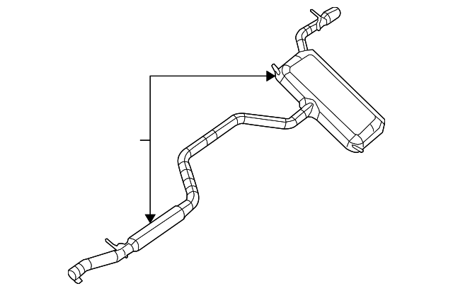 5085559AK Деталь MUFFLER W/TPIPE