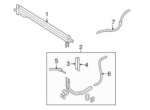 Entourage TRANS OIL COOLER