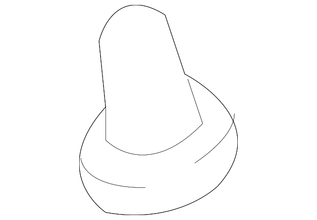8E0-823-429 Деталь HOOD BUFFER, LEFT