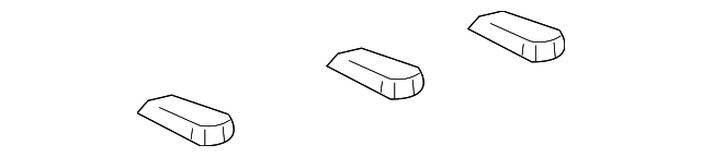 64323-06080 Деталь PKG TRAY TRIM CLAMP, LEFT