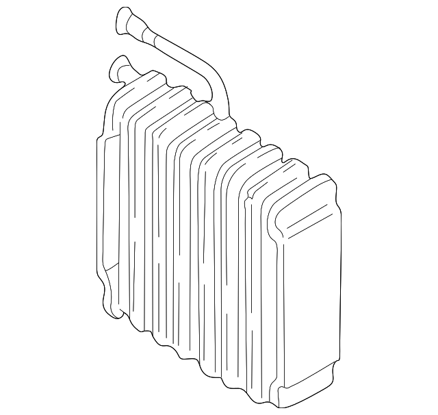 4L8Z-19860-AA Деталь EVAPORATOR CORE