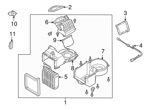 Escape CONDENSER, COMPRESSOR & LINES