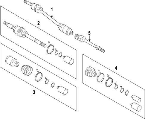 Sedona AXLE SHAFTS & JOINTS