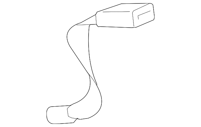19148865 Деталь BUCKLE, RIGHT