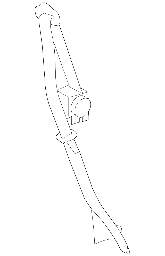 19206175 Деталь OUTER BELT ASSY, LEFT