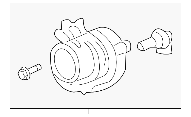 25963286 Деталь FOG LAMP, RIGHT