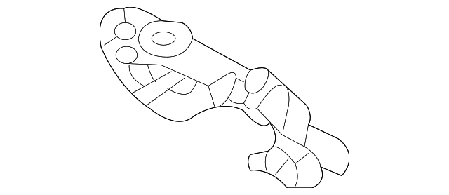 84635-2G000 Деталь CONSOLE REAR BRACKET