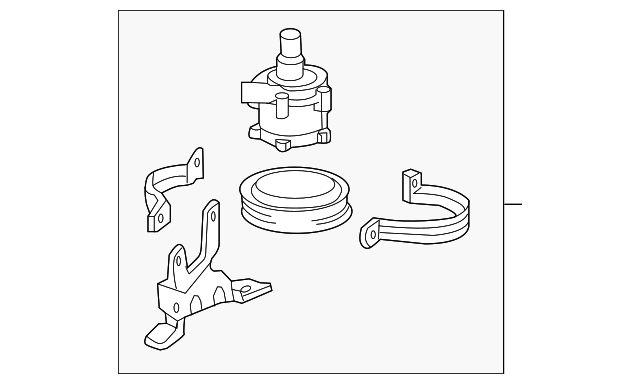 23298563 Деталь COOLER PUMP