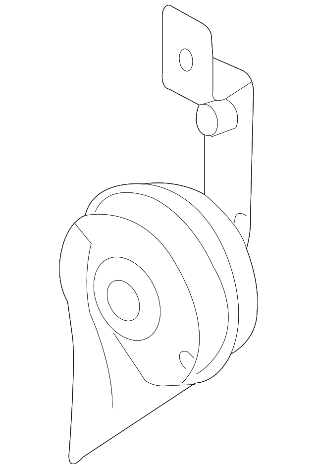 96621-4D000 Деталь HIGH NOTE HORN