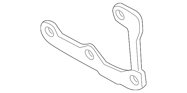 11-62-7-589-707 Деталь EXHAUST MANIFOLD LOWER BRACKET, LEFT